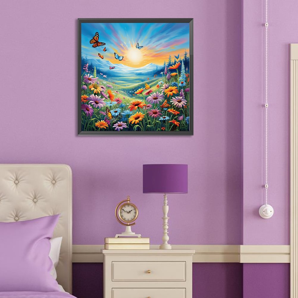 Diamond Painting Familie Schat - Resin Art Flowers recensie en prijs