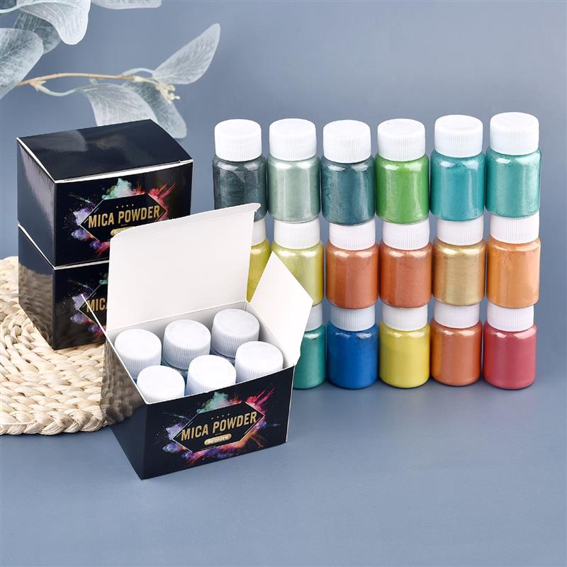 6-delige set epoxyhars kleurst - Resin Dye Opaque recensie en prijs